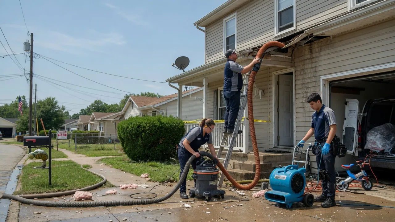 Water Damage Restoration in Sapulpa, OK near me